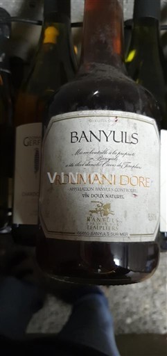 Roussillon Banyuls Domaine La Rectorie Roumani Doré Não Sazonado
