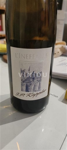 Alsasko J.P. Rieffel L'INEFFABLE 2016