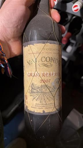 Valencia-regionen Utiel-Requena Val Conde Gran Reserva 2007