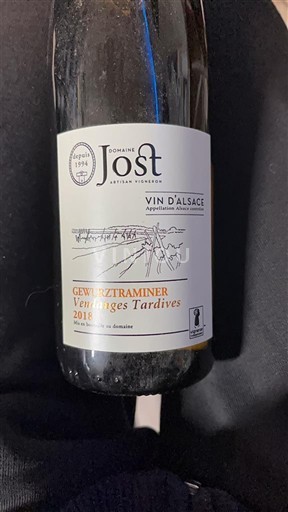 Alsasko Domaine Jost 2018