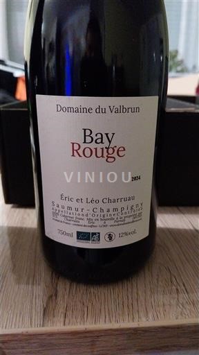 Loire Valley Saumur-Champigny Domaine Valbrun Bay Rouge 2021