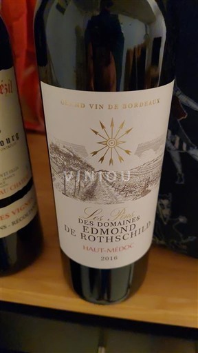 Bordeaux Haut-Médoc Domaine Les Dômes des Domaines Edmond de Rothschild 2016
