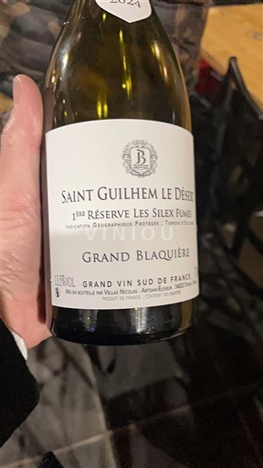 Languedoc và Roussillon Thánh-Guilhem-le-Désert Grand Blaquier 1ère Réserve Les Silex Fumés 2024