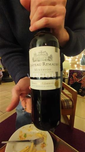 Languedoc Minervois Château Remaury de Réserve 2022