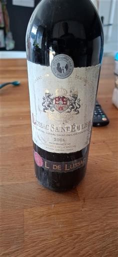 Bordeaux Lussac-saint-émilion L de Lussac 2006