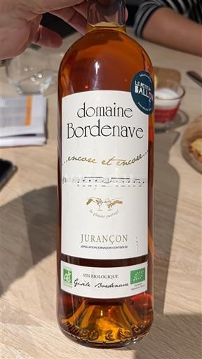 Sudoeste Jurançon Domaine Bordenave encore et encore 2017