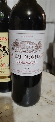 Burdeos Bordeaux Château Monplaisir 2018