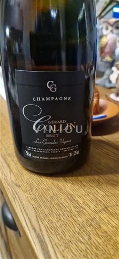 Champaña Champán Gérard Collin Les Grandes Vignes Sin añada