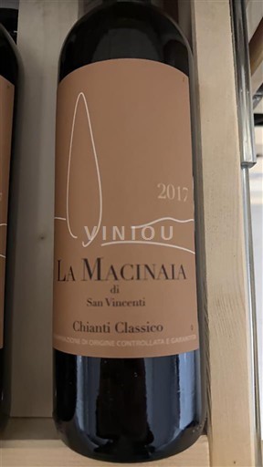 Toscana Chianti Classico San Vincenti La Macinaia 2017