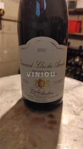 Borgoña Pommard Premier Cru Domaine Virely-Rougeot Clos des Arvelets 2021