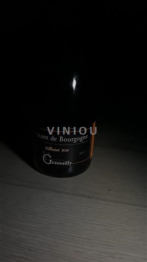 Burgundy Crémant de Bourgogne Genouilly Millésimé 2019
