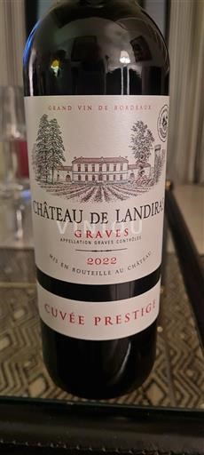 Bordeaux Graves Château Landiras Prestige 2022