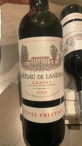 Bordo Гравес Château Landiras Prestige 2022