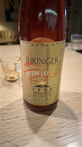 Baden Ihringer Fohrenberg Rosé 1993