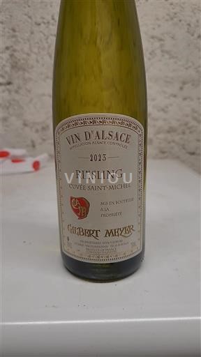 Alsasko Gilbert Meyer Riesling Saint-Michel 2023