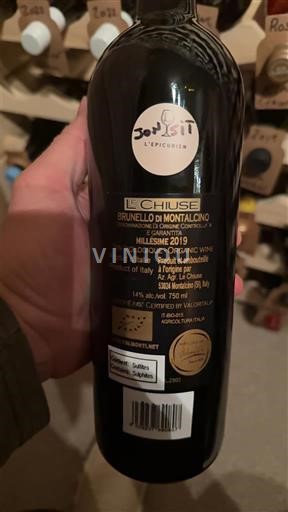 Toscana Brunello di Montalcino Le Chiuse 2019