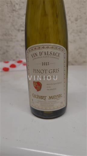 Alsasko Gilbert Meyer Pinot Gris Prestige 2023