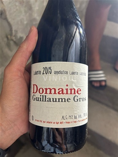 Rhônen laakso Luberon Domaine Guillaume Gros 2015