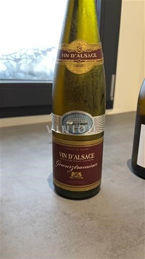 Alsasko Domaine Ville de Colmar 2012