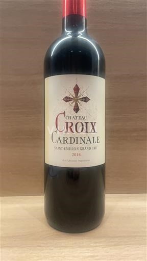 Bordeaux Saint-Émilion Grand Cru Grand Cru Château Croix Cardinale 2016