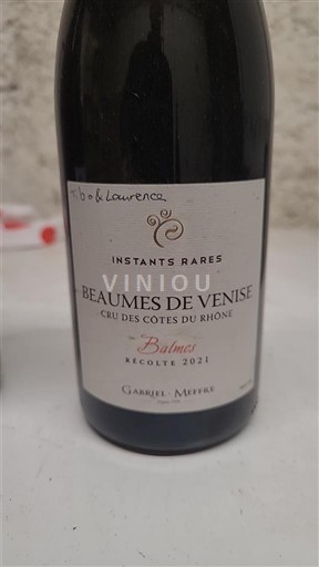 Rhône Valley Beaumes de Venise Gabriel Meffre Instants Rares 2021