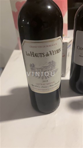 Bordeaux Listrac-Médoc Les Hauts de Veyrin 2018