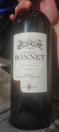 Burdeos Bordeaux Château Bonnet 2016