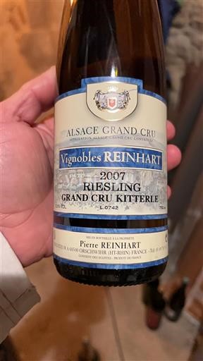 Alsace Grand Cru Vignobles Reinhart 2007