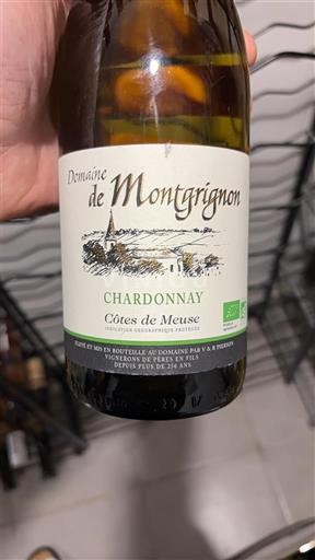 Východní regiony Côte de Meuse Domaine Montrignon 2024