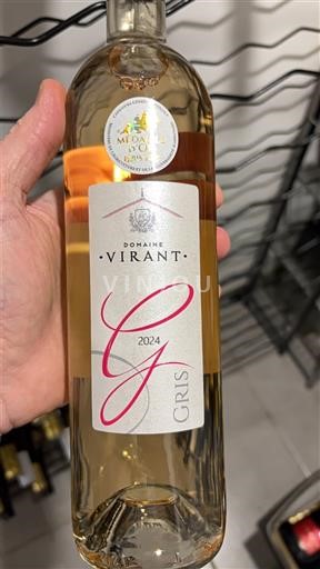 Provence, hạ lưu Rhône, Corse Địa Trung Hải Domaine Virant Gris 2024