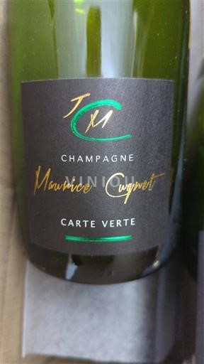 Champagne Maurice Cugnet Carte Verte Niet-geïntegreerd