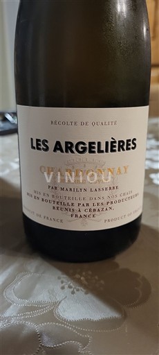 Wines Blanc sec Les Argelières 2024 France Languedoc-Roussillon Pays d'Oc IGP
