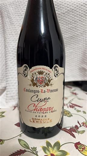 Burgundsko Nespecifikováno Domaine Lemoule Chanin 2022