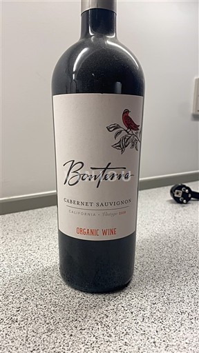 Vùng trồng nho được cấp phép California Không được chỉ định Bonterra 2018