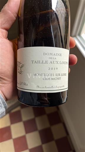 Loiren laakso Montlouis-sur-Loire La Taille aux Loups Clos Michet 2019