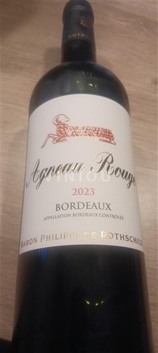 Bordeaux Baron Philippe de Rothschild Agneau Rouge 2023