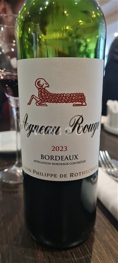 Bordeaux Baron Philippe de Rothschild Agneau Rouge 2023