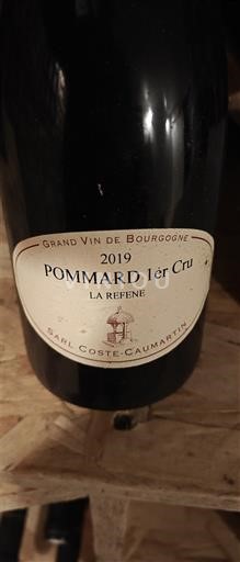 Burgundy Unspecified Premier Cru Domaine Coste-Caumartin La Refène 2019