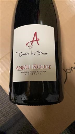 Rượu vang Rouge sec Domaine Des Barres 2024 Pháp Thung lũng sông Loire Anjou AOC
