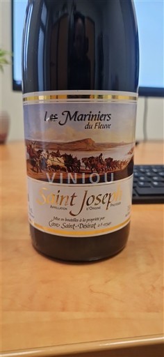 Rhône-dalen Saint-Joseph Cave de saint desirat Les Mariniers du Fleuve 2020