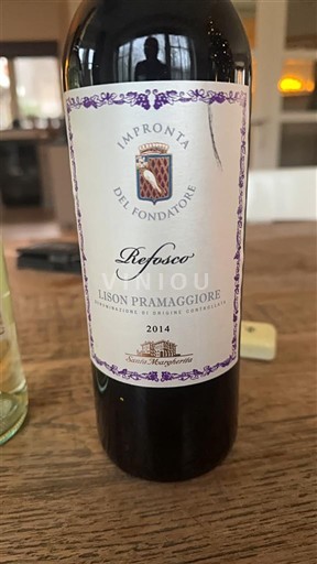 Wines of Veneto Lison Pramaggiore Impronta del Fondatore Refosco 2014