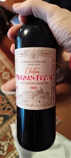 Bordeaux Saint-Émilion Grand Cru Château Magnan-Figeac 2020