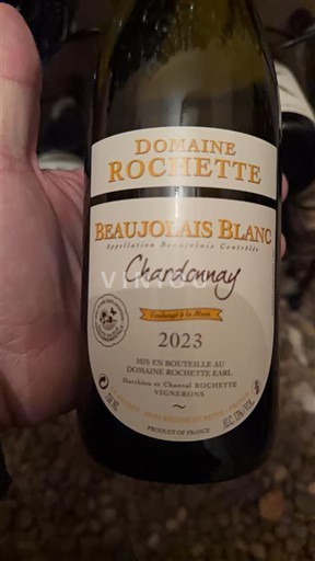 Beaujolais Non specificato Domaine Rochiette Chardonnay 2023
