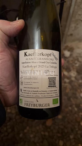 Alsace Grand Cru Domaine Freyburger La Triloge 2023