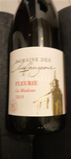 Beaujolais Fleurie Domaine S Chaffangeons La Madone 2019
