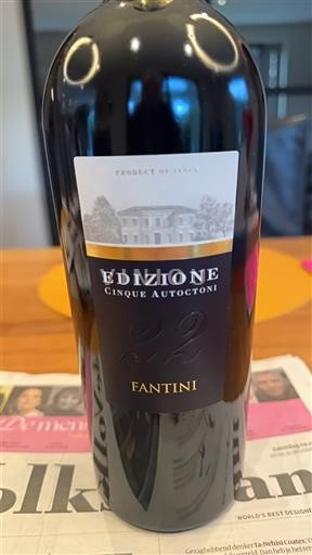 Non spécifié Vino d’Italia Fantini Edizione Cinque Autoctoni 2020
