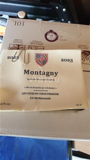 Bourgogne Montagny Les Caves du Vieux Pressoir 2023