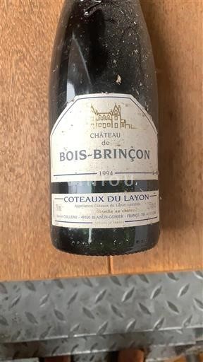 Dolina Loare Coteaux-du-Layon Château Bois-Brinçon 1994