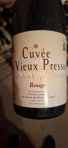 Bourgogne Les Caves du Vieux Pressoir du Vieux Pressoir Icke årgångsbetecknad