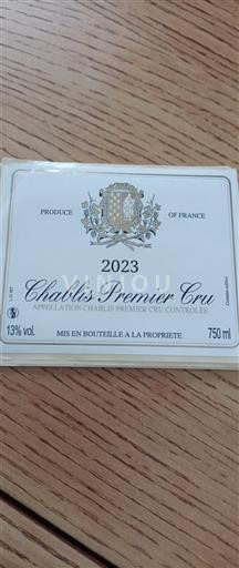 Burgundy Chablis Premier Cru Inconnu 2023